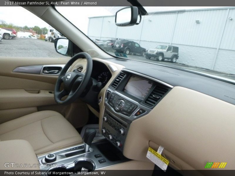 Pearl White / Almond 2017 Nissan Pathfinder SL 4x4