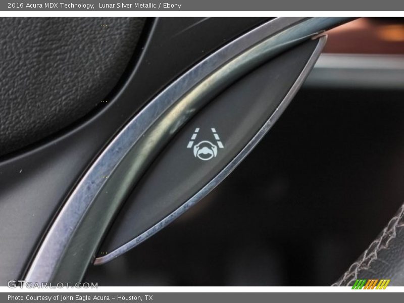 Lunar Silver Metallic / Ebony 2016 Acura MDX Technology
