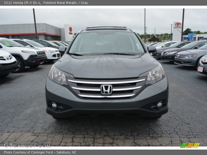 Polished Metal Metallic / Gray 2012 Honda CR-V EX-L