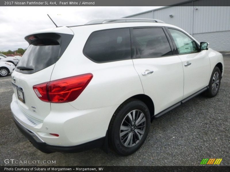 Pearl White / Almond 2017 Nissan Pathfinder SL 4x4