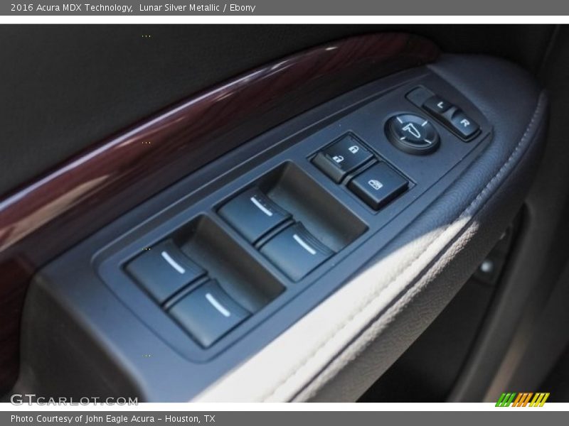 Lunar Silver Metallic / Ebony 2016 Acura MDX Technology