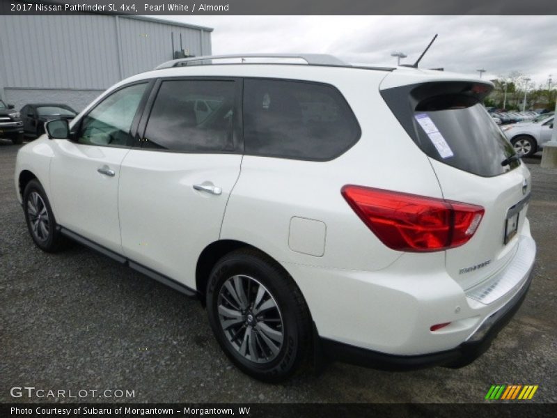Pearl White / Almond 2017 Nissan Pathfinder SL 4x4