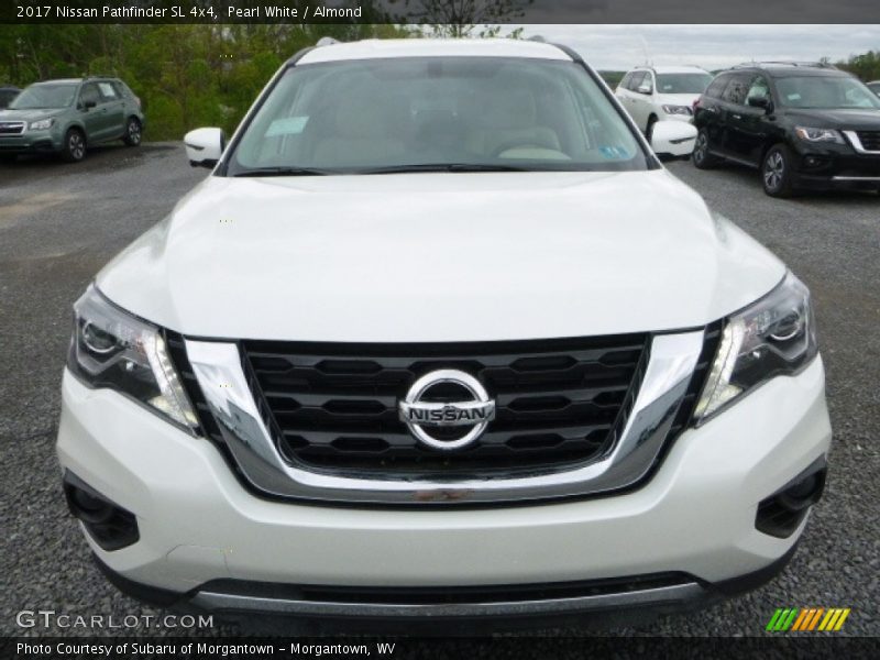 Pearl White / Almond 2017 Nissan Pathfinder SL 4x4