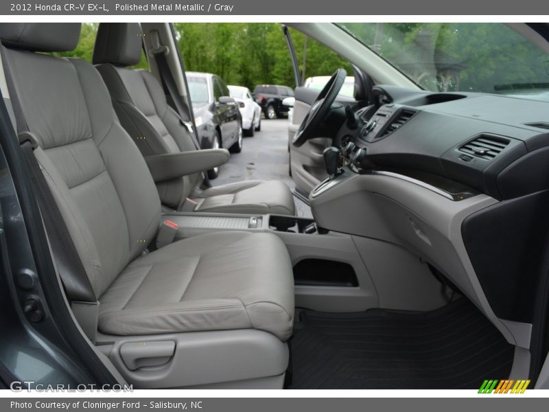 Polished Metal Metallic / Gray 2012 Honda CR-V EX-L