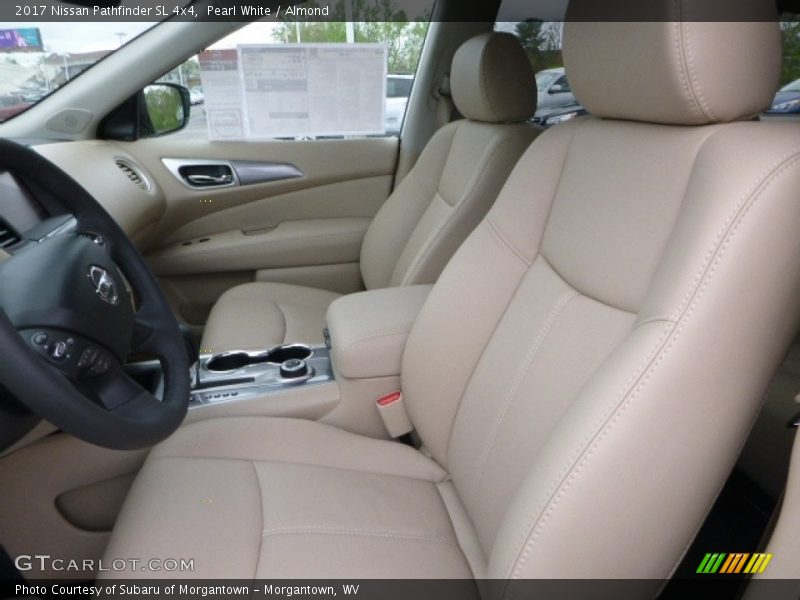 Pearl White / Almond 2017 Nissan Pathfinder SL 4x4