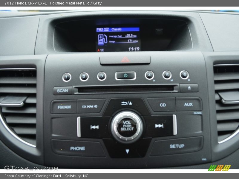Polished Metal Metallic / Gray 2012 Honda CR-V EX-L