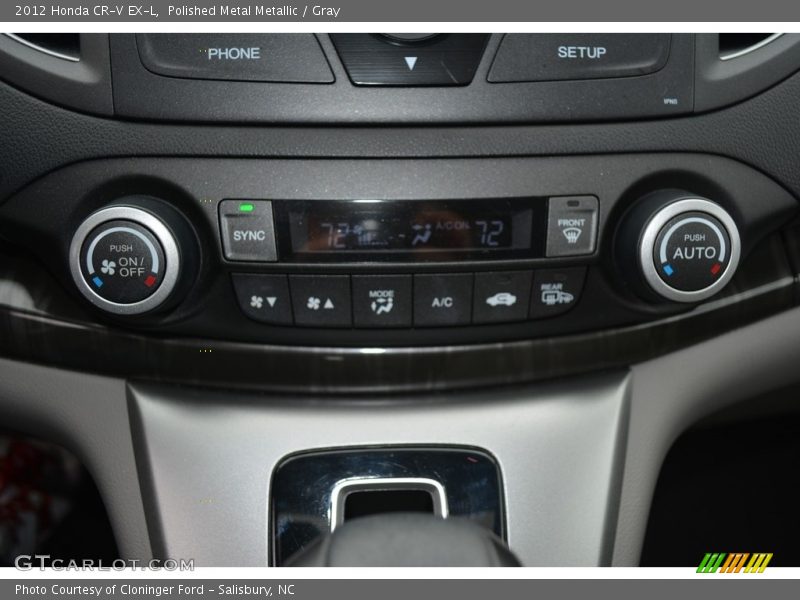 Polished Metal Metallic / Gray 2012 Honda CR-V EX-L