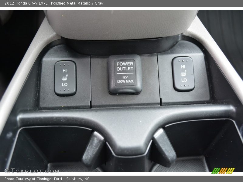 Polished Metal Metallic / Gray 2012 Honda CR-V EX-L