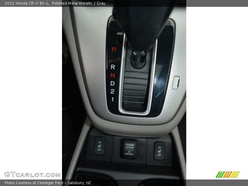 Polished Metal Metallic / Gray 2012 Honda CR-V EX-L