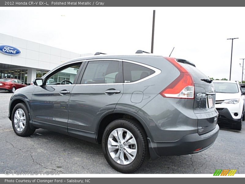 Polished Metal Metallic / Gray 2012 Honda CR-V EX-L