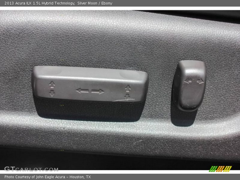 Silver Moon / Ebony 2013 Acura ILX 1.5L Hybrid Technology