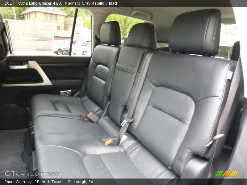 Rear Seat of 2017 Land Cruiser 4WD