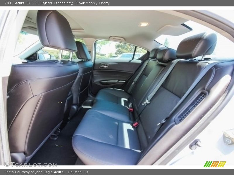 Silver Moon / Ebony 2013 Acura ILX 1.5L Hybrid Technology