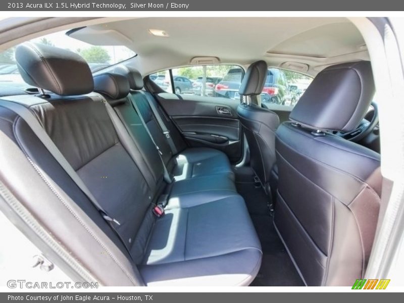 Silver Moon / Ebony 2013 Acura ILX 1.5L Hybrid Technology