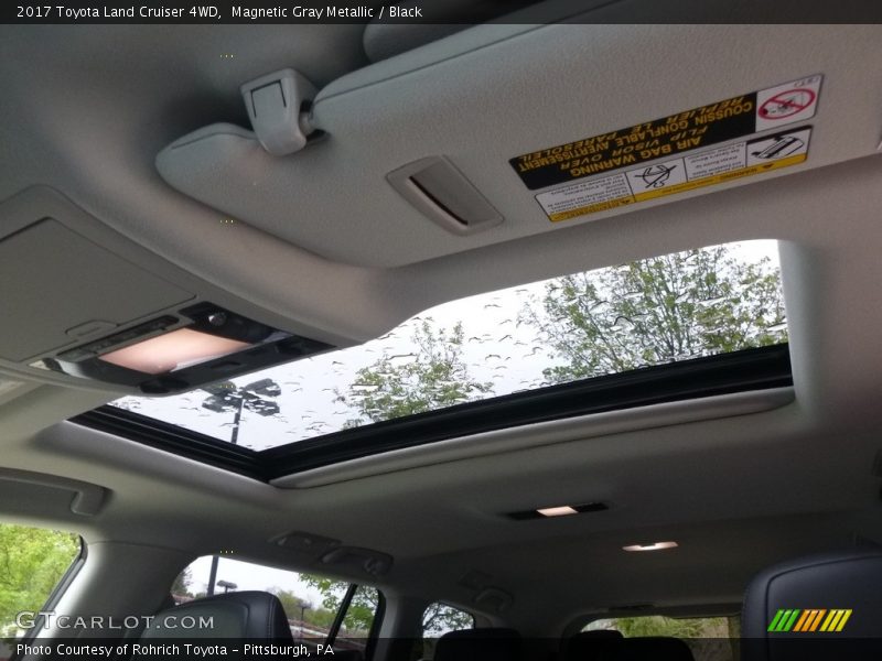 Sunroof of 2017 Land Cruiser 4WD
