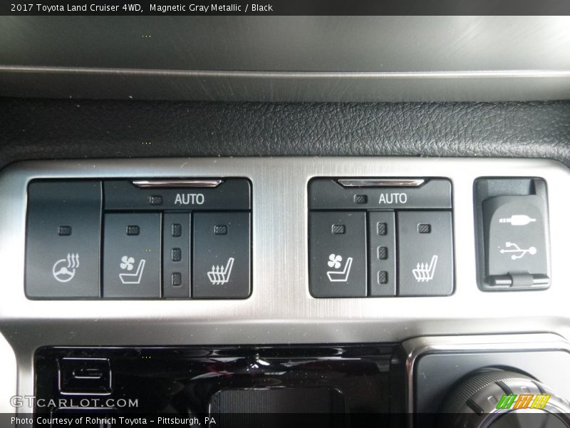 Controls of 2017 Land Cruiser 4WD