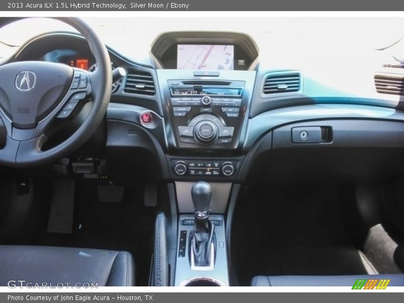 Silver Moon / Ebony 2013 Acura ILX 1.5L Hybrid Technology