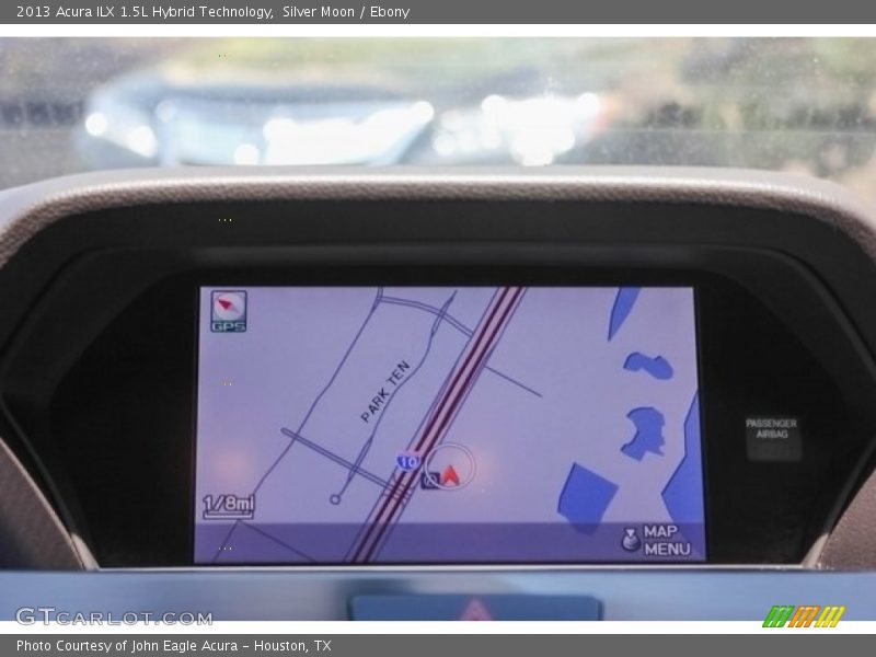 Silver Moon / Ebony 2013 Acura ILX 1.5L Hybrid Technology