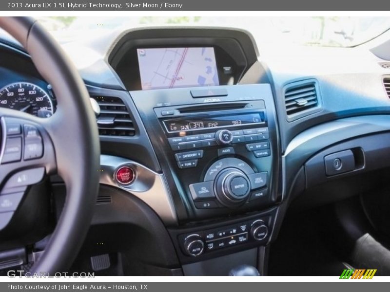 Silver Moon / Ebony 2013 Acura ILX 1.5L Hybrid Technology