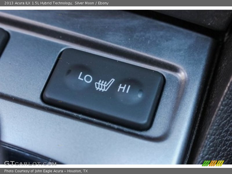Silver Moon / Ebony 2013 Acura ILX 1.5L Hybrid Technology