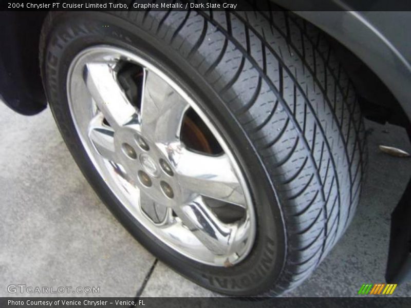 Graphite Metallic / Dark Slate Gray 2004 Chrysler PT Cruiser Limited Turbo