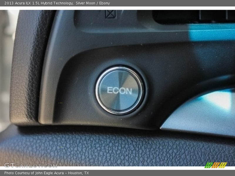 Silver Moon / Ebony 2013 Acura ILX 1.5L Hybrid Technology