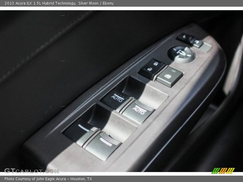 Silver Moon / Ebony 2013 Acura ILX 1.5L Hybrid Technology