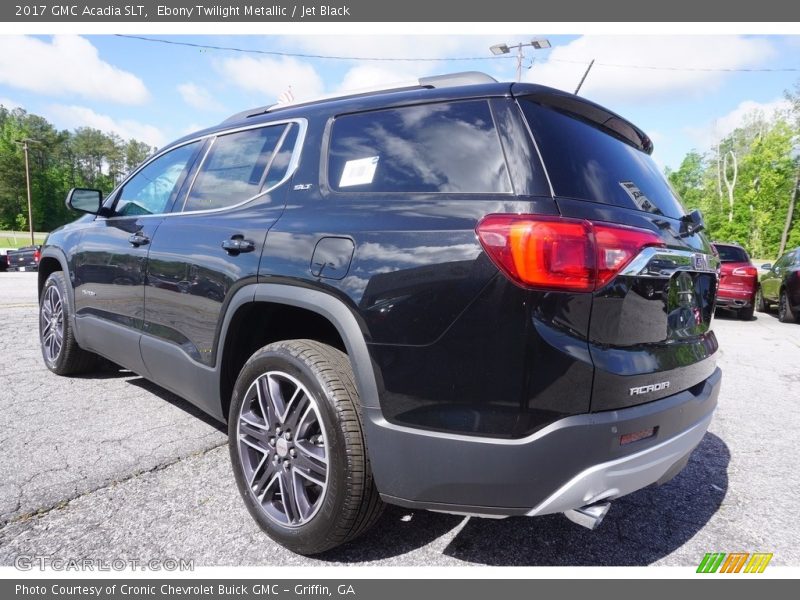 Ebony Twilight Metallic / Jet Black 2017 GMC Acadia SLT