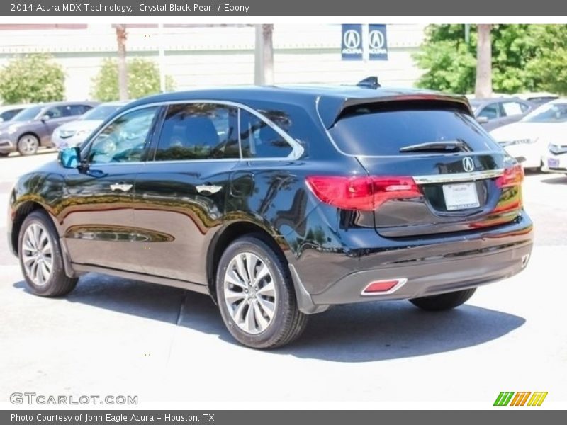 Crystal Black Pearl / Ebony 2014 Acura MDX Technology