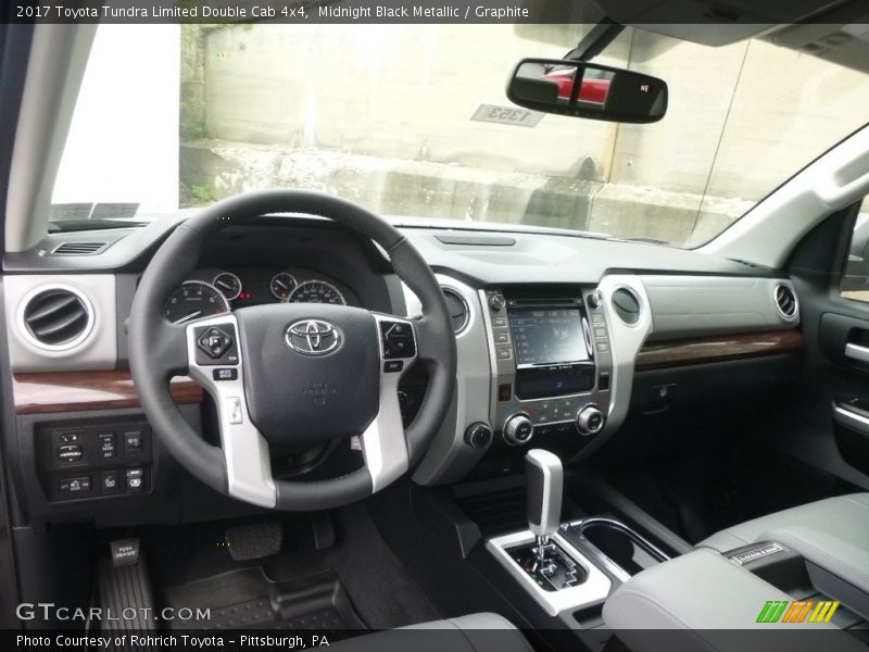 Dashboard of 2017 Tundra Limited Double Cab 4x4
