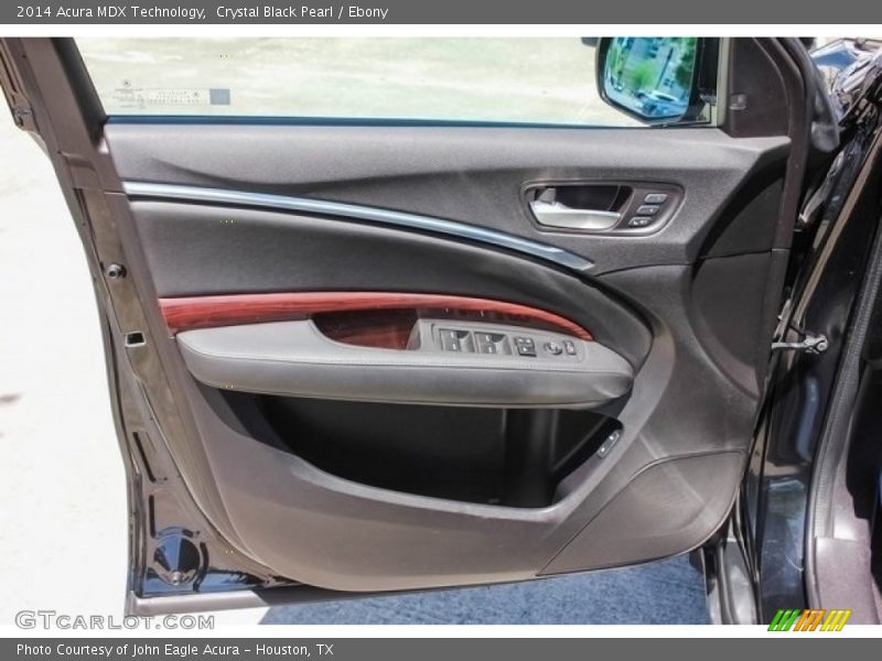 Crystal Black Pearl / Ebony 2014 Acura MDX Technology