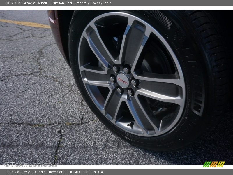 Crimson Red Tintcoat / Cocoa/Shale 2017 GMC Acadia Denali