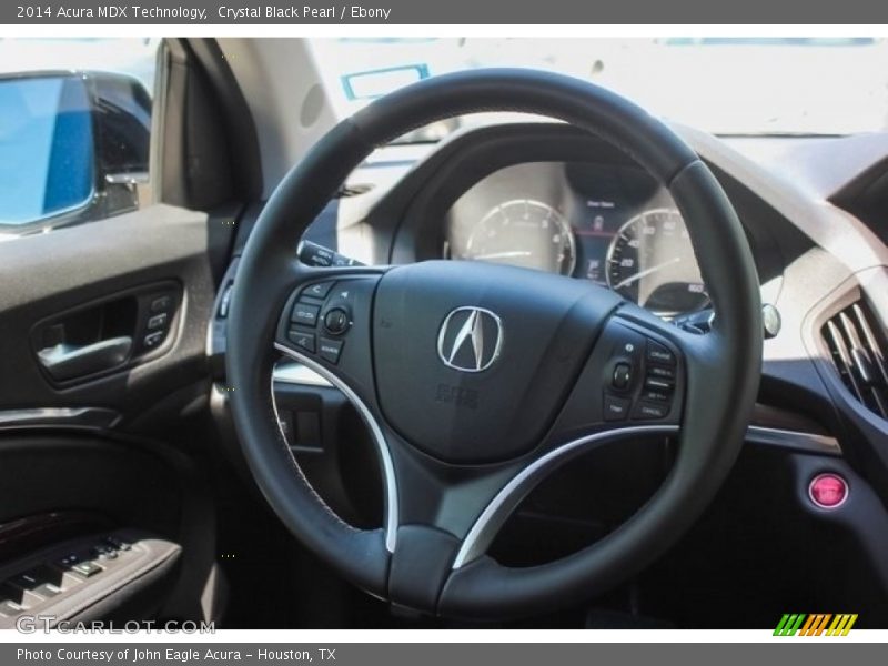 Crystal Black Pearl / Ebony 2014 Acura MDX Technology