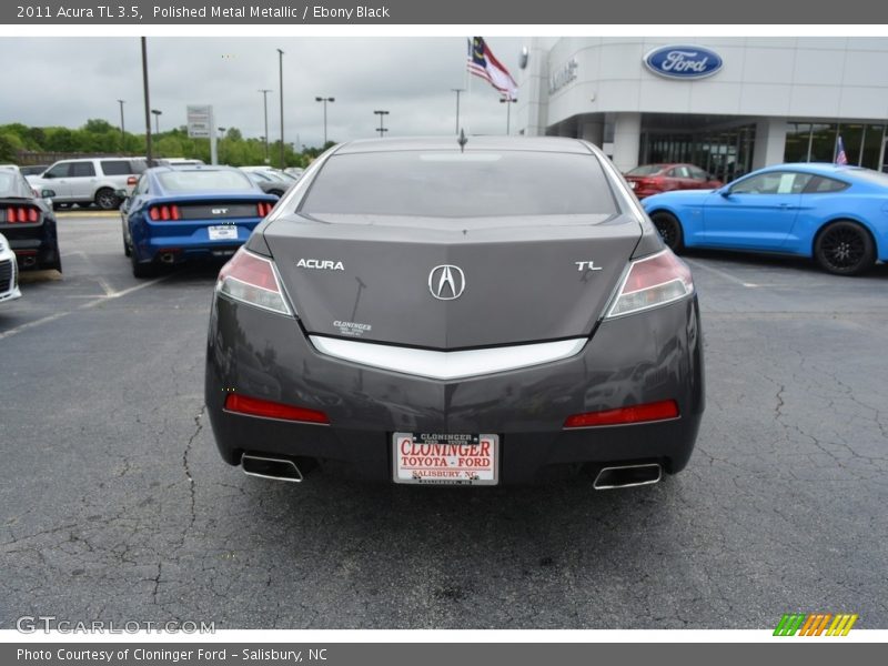 Polished Metal Metallic / Ebony Black 2011 Acura TL 3.5