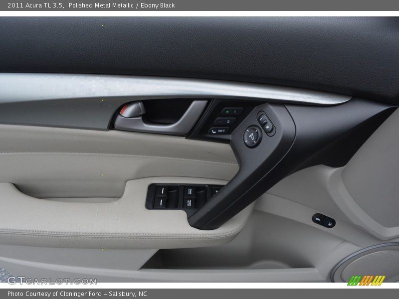 Polished Metal Metallic / Ebony Black 2011 Acura TL 3.5