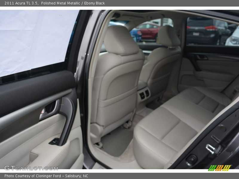 Polished Metal Metallic / Ebony Black 2011 Acura TL 3.5