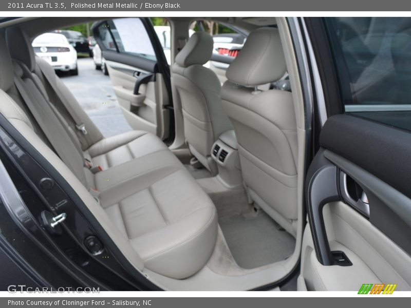 Polished Metal Metallic / Ebony Black 2011 Acura TL 3.5