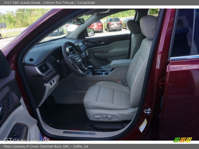 Crimson Red Tintcoat / Cocoa/Shale 2017 GMC Acadia Denali