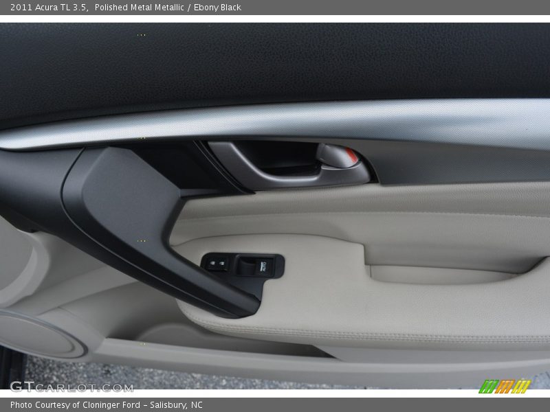 Polished Metal Metallic / Ebony Black 2011 Acura TL 3.5