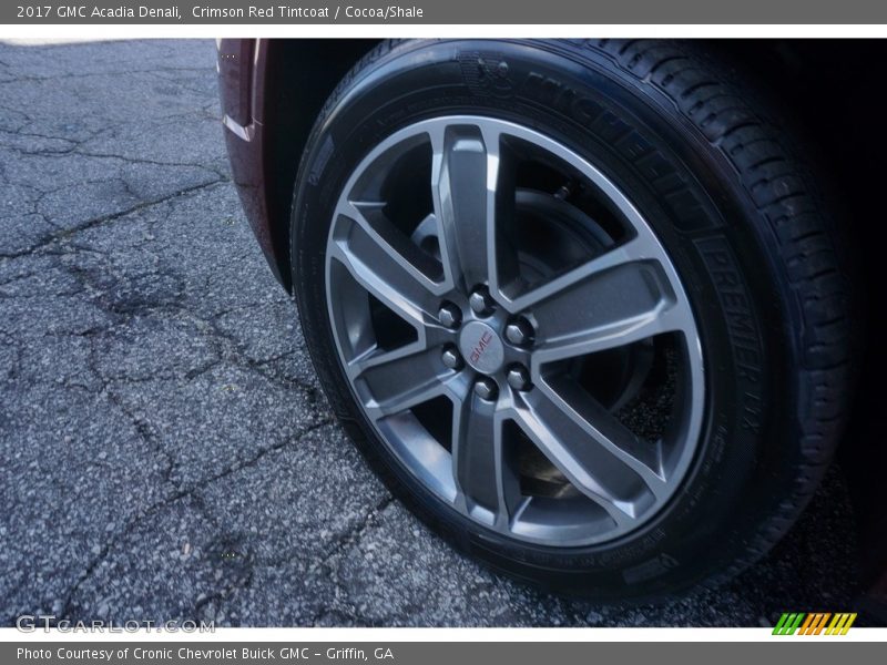Crimson Red Tintcoat / Cocoa/Shale 2017 GMC Acadia Denali