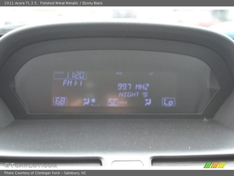Polished Metal Metallic / Ebony Black 2011 Acura TL 3.5