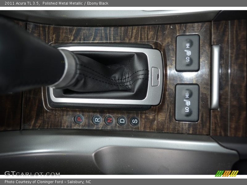 Polished Metal Metallic / Ebony Black 2011 Acura TL 3.5