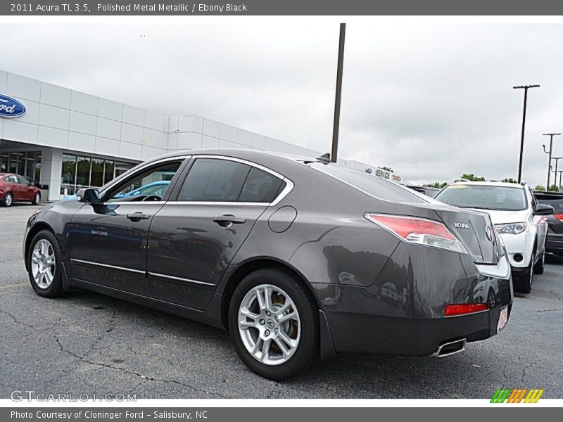 Polished Metal Metallic / Ebony Black 2011 Acura TL 3.5