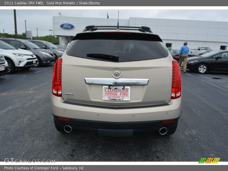 Gold Mist Metallic / Shale/Ebony 2011 Cadillac SRX FWD