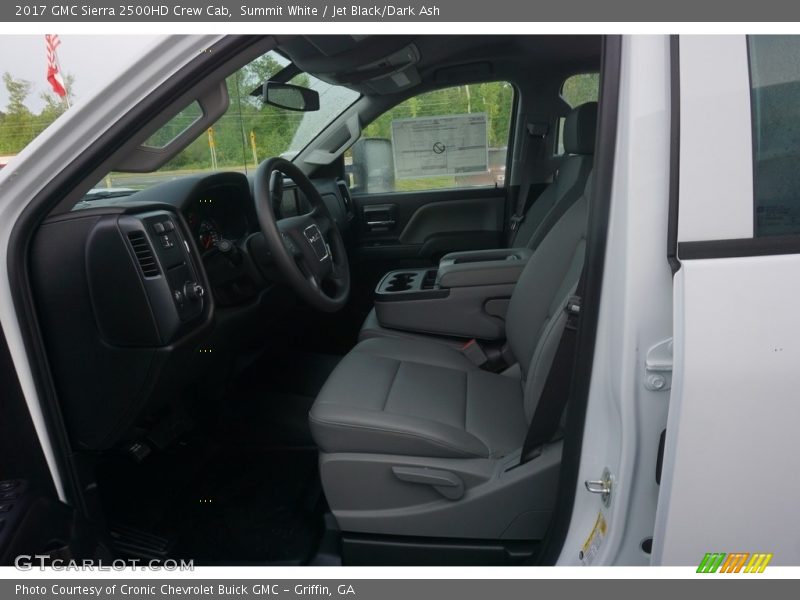 Summit White / Jet Black/Dark Ash 2017 GMC Sierra 2500HD Crew Cab