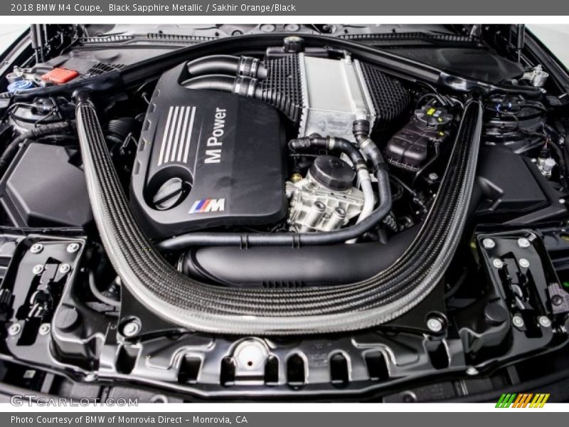  2018 M4 Coupe Engine - 3.0 Liter M TwinPower Turbocharged DOHC 24-Valve VVT Inline 6 Cylinder