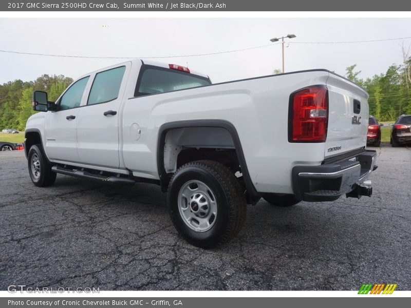 Summit White / Jet Black/Dark Ash 2017 GMC Sierra 2500HD Crew Cab