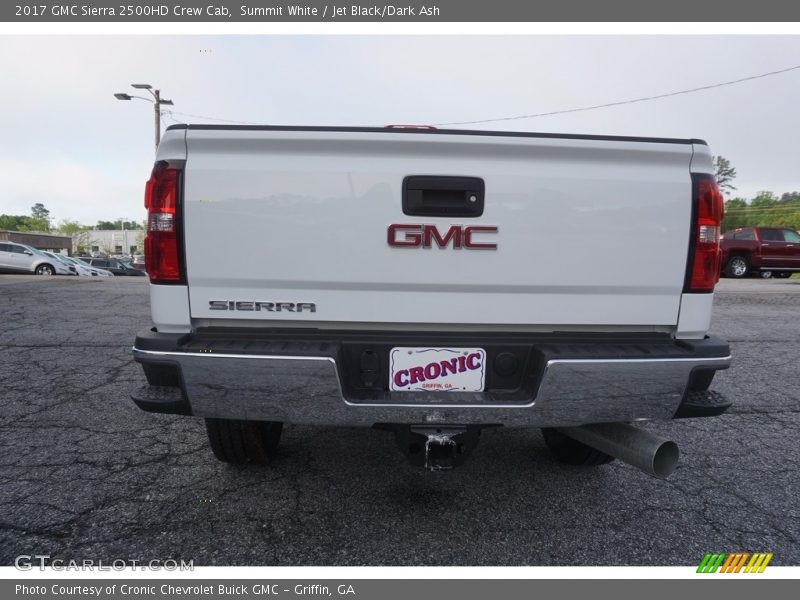 Summit White / Jet Black/Dark Ash 2017 GMC Sierra 2500HD Crew Cab