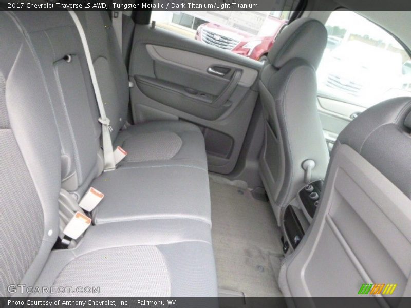 Tungsten Metallic / Dark Titanium/Light Titanium 2017 Chevrolet Traverse LS AWD