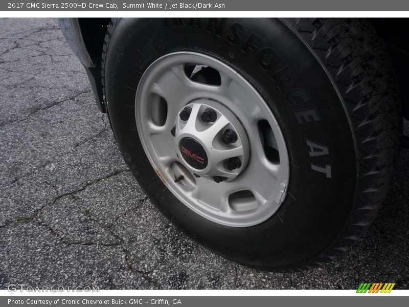 Summit White / Jet Black/Dark Ash 2017 GMC Sierra 2500HD Crew Cab